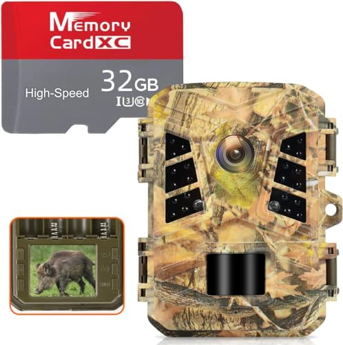 防犯カメラ トレイルカメラ 1920P 最大256GB 暗視カメラ 120° Amazon.co.jp: 【amazon限定ブランド】 防犯カメラ トレイル
